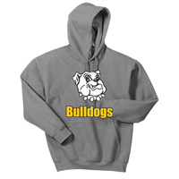 Adult Unisex - Bulldogs Pullover Hooded Sweatshirt