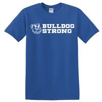 Adult Unisex - Bulldog Strong - Neon Blue