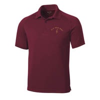 ADULT - Dri-Zone Raglan Polo - Maroon