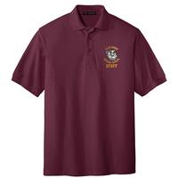 STAFF - Men's Silk Touch Polo - Burgundy