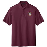 Men's Silk Touch Polo - Burgundy