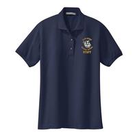 STAFF - Ladies Silk Touch Polo - Navy