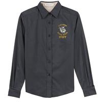 STAFF - Ladies Long Sleeve Easy Care Dress Shirt - Classic Navy