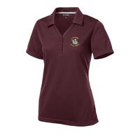 Ladies Micro-Mesh Polo - Maroon