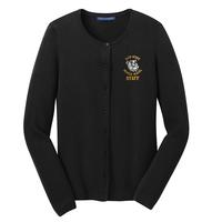 Staff - Ladies Cardigan Sweater - Black