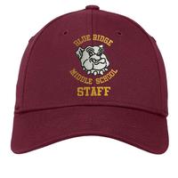 STAFF - Structured Stretch Cotton Cap - Maroon