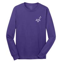 STAFF Unisex - What You Do Matters Long Sleeve T-shirt - Purple