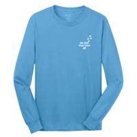 STAFF Unisex - What You Do Matters Long Sleeve T-shirt - Aquatic Blue