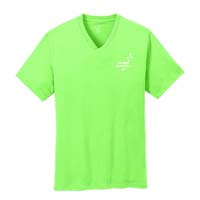 STAFF Unisex - What You Do Matters V-neckT-shirt - Neon Green