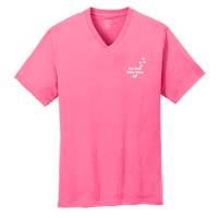 STAFF Unisex - What You Do Matters V-neckT-shirt - Neon Pink