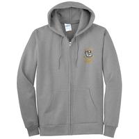 STAFF - Unisex Full-Zip Hooded Sweatshirt - Athletic Heather