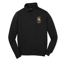 STAFF - Men's 1/4-Zip Sweatshirt - Black